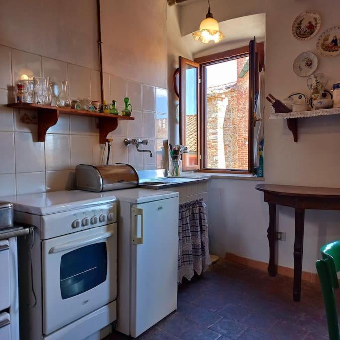 La Casa Del Gallo Radicondoli Kültér fotó