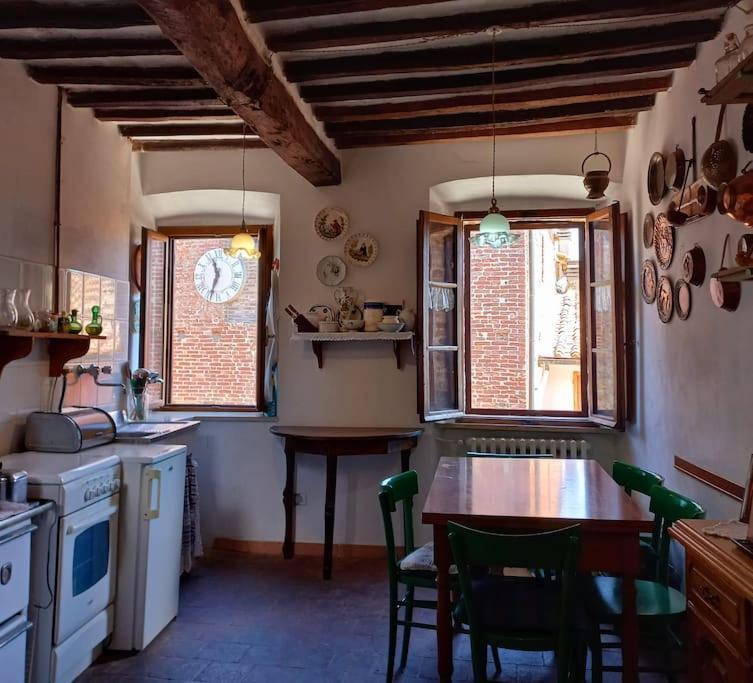 La Casa Del Gallo Radicondoli Kültér fotó