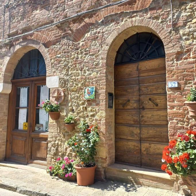 La Casa Del Gallo Radicondoli Kültér fotó