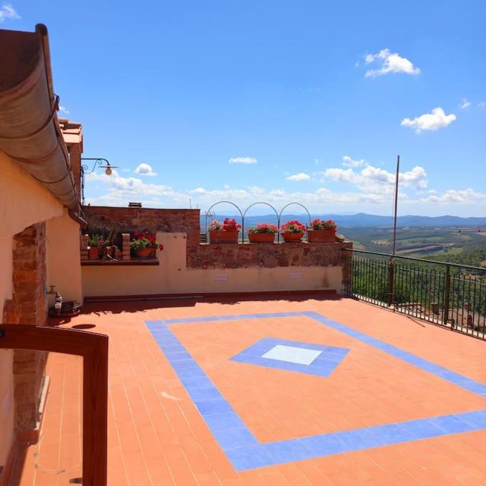 La Casa Del Gallo Radicondoli Kültér fotó